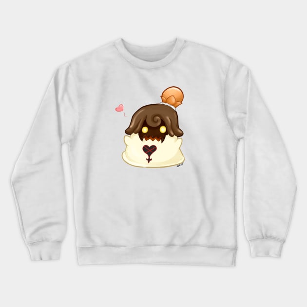 Heartless Puddin' Crewneck Sweatshirt by Bleached Kitten Inkk